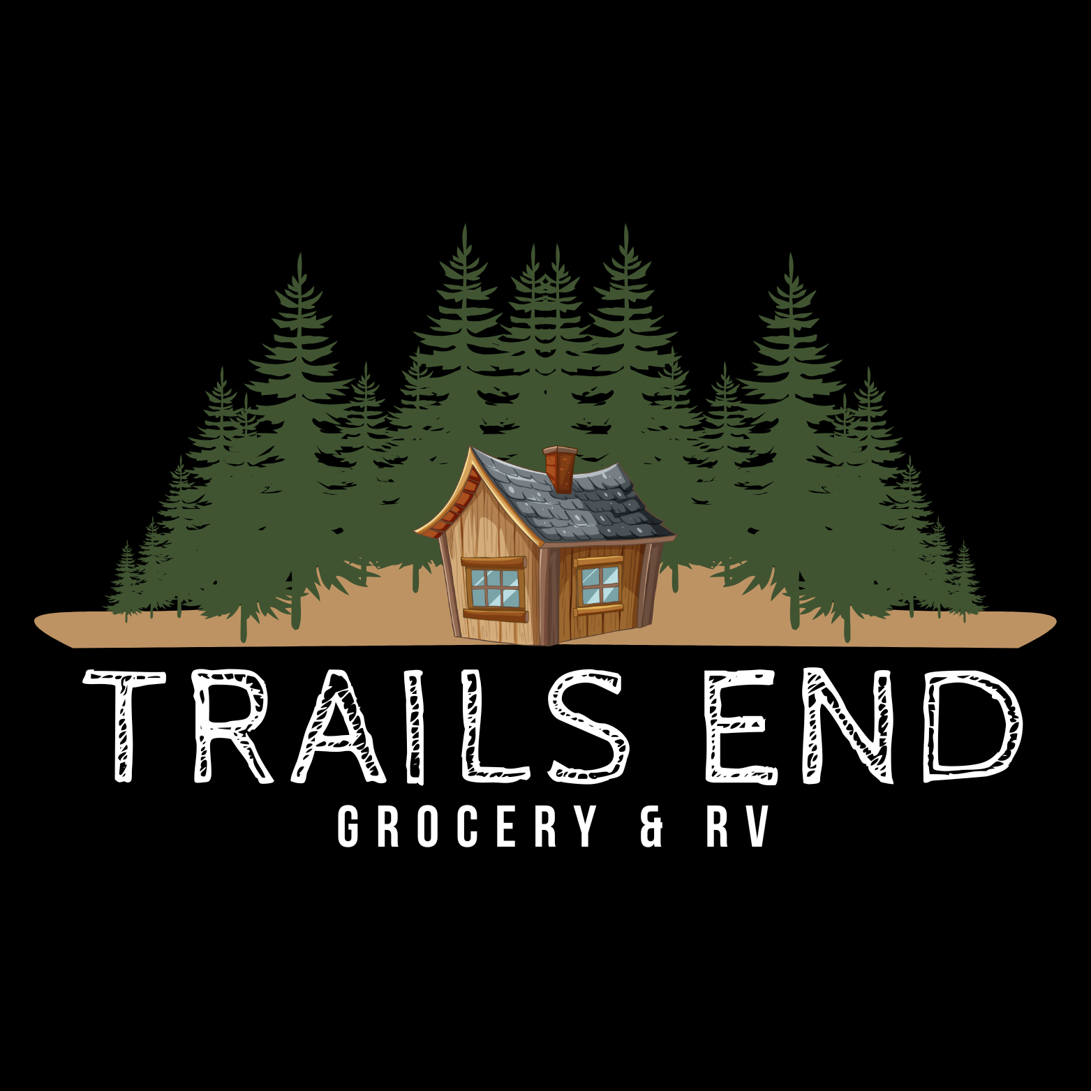Trails End Grocery & RV logo