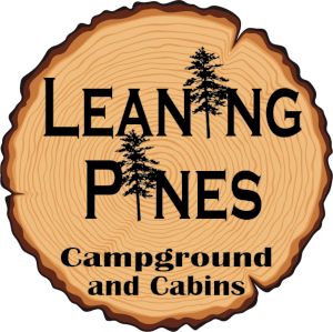 Leaning Pines Campground and Cabins logo