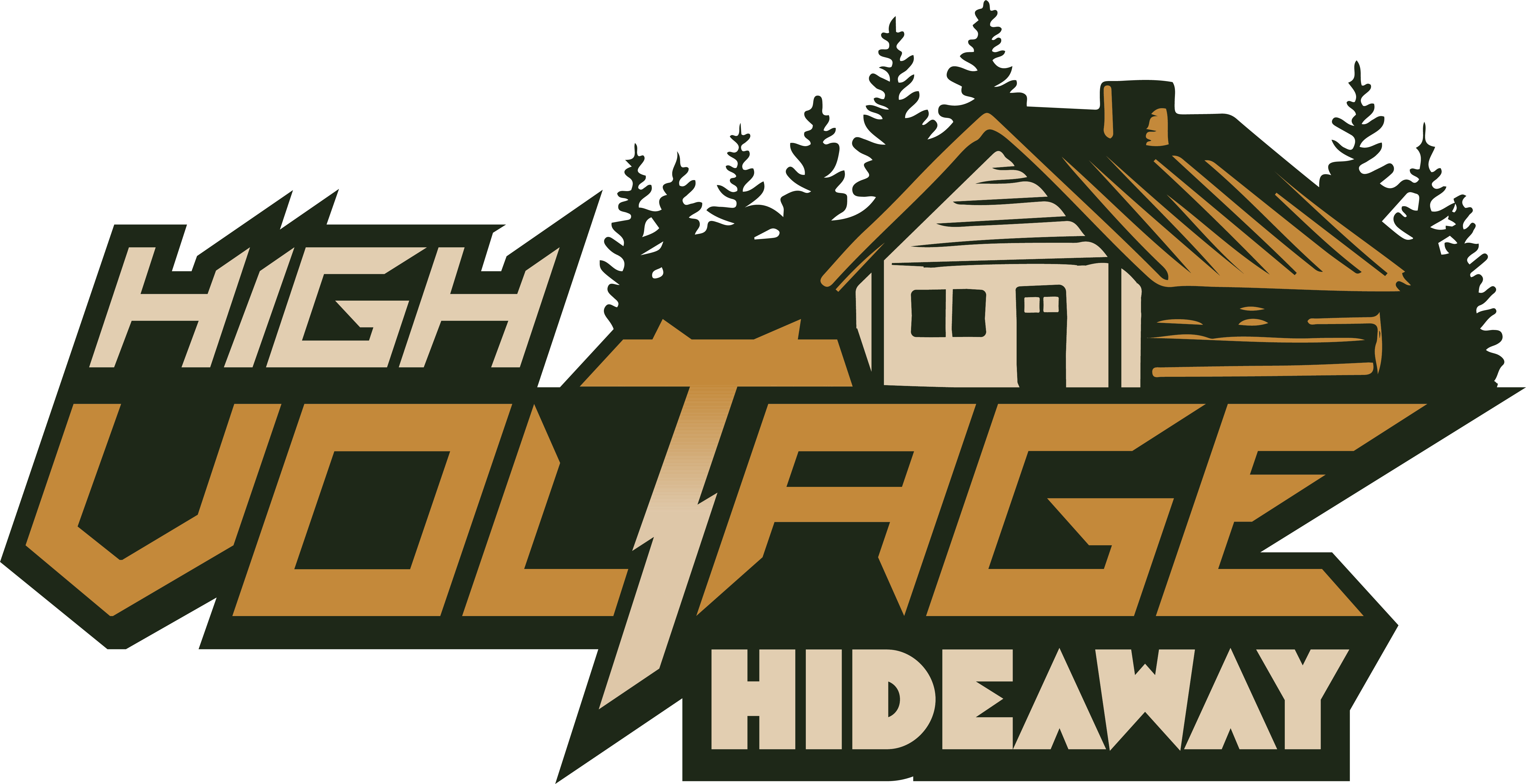 High Voltage Hideaway logo