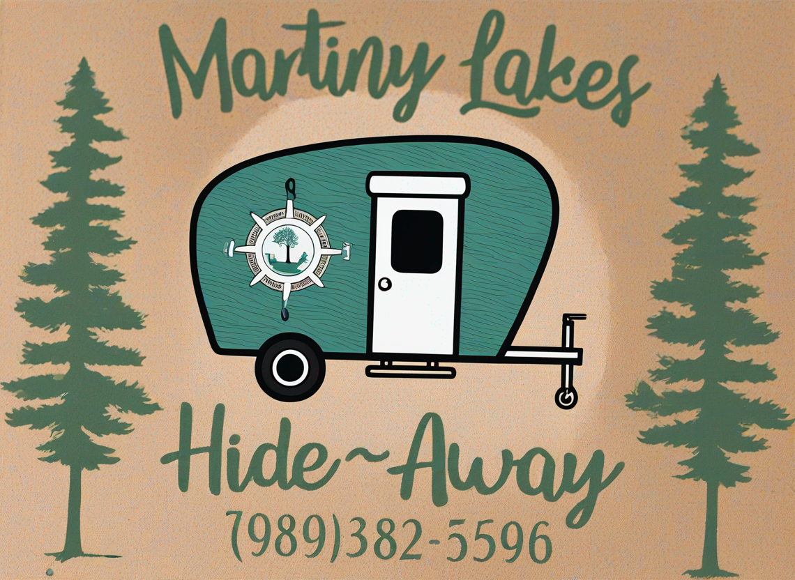 Martiny Lakes Hide-Away logo