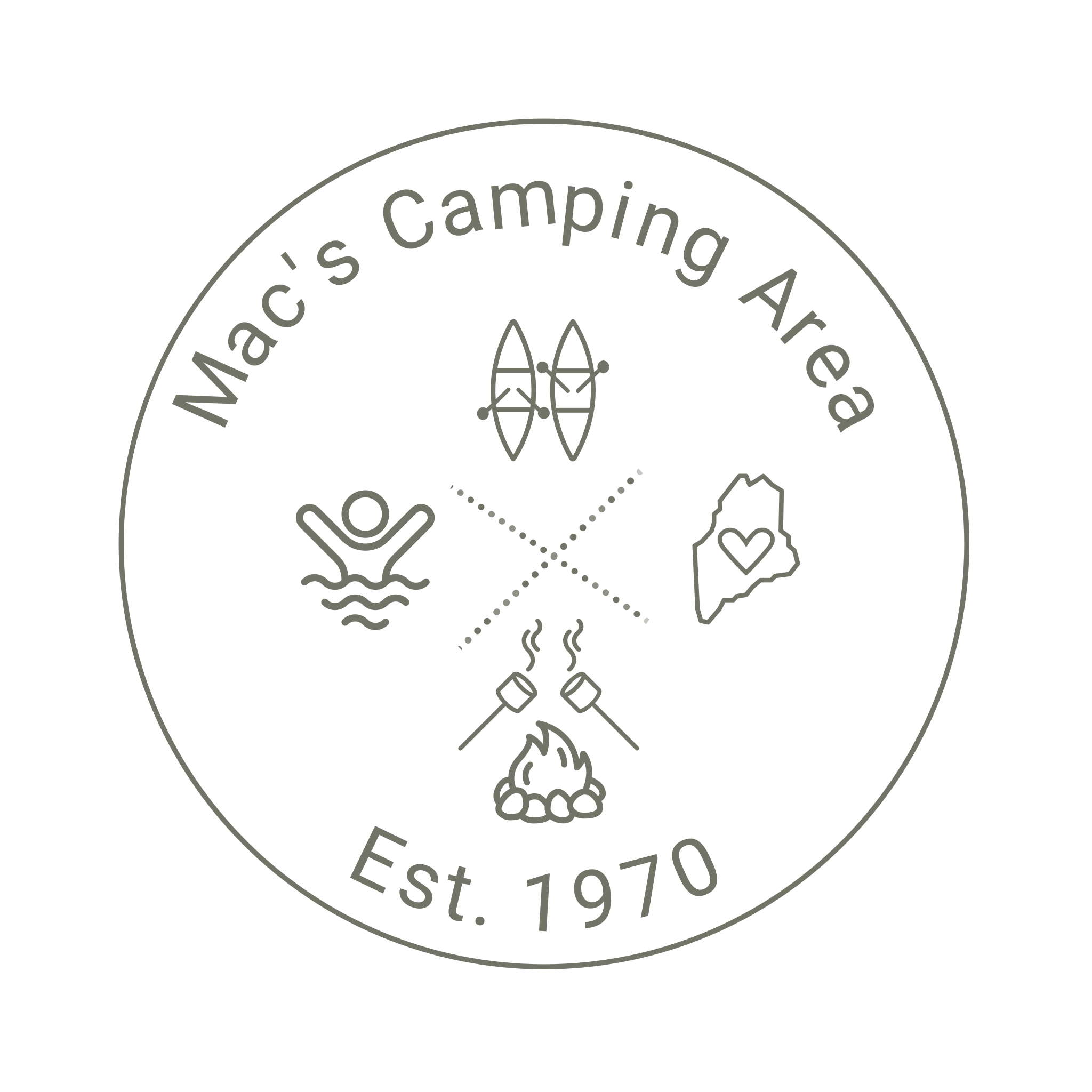 Mac's Camping Area logo