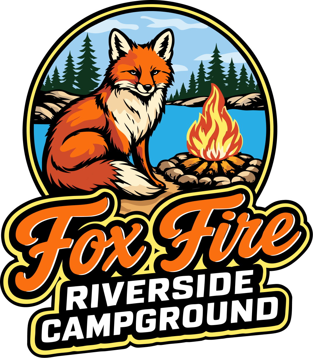 Fox Fire Riverside Campground logo