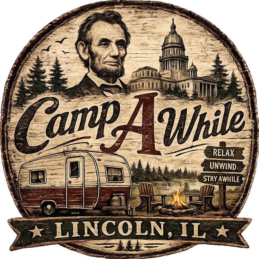 Camp A While logo
