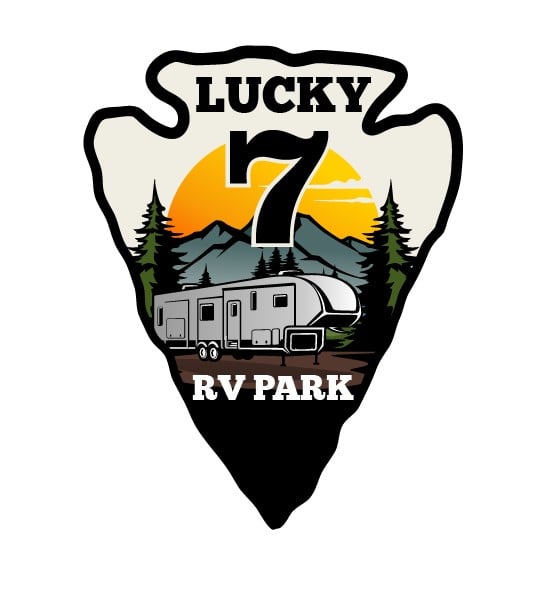 Lucky 7 RV Park logo