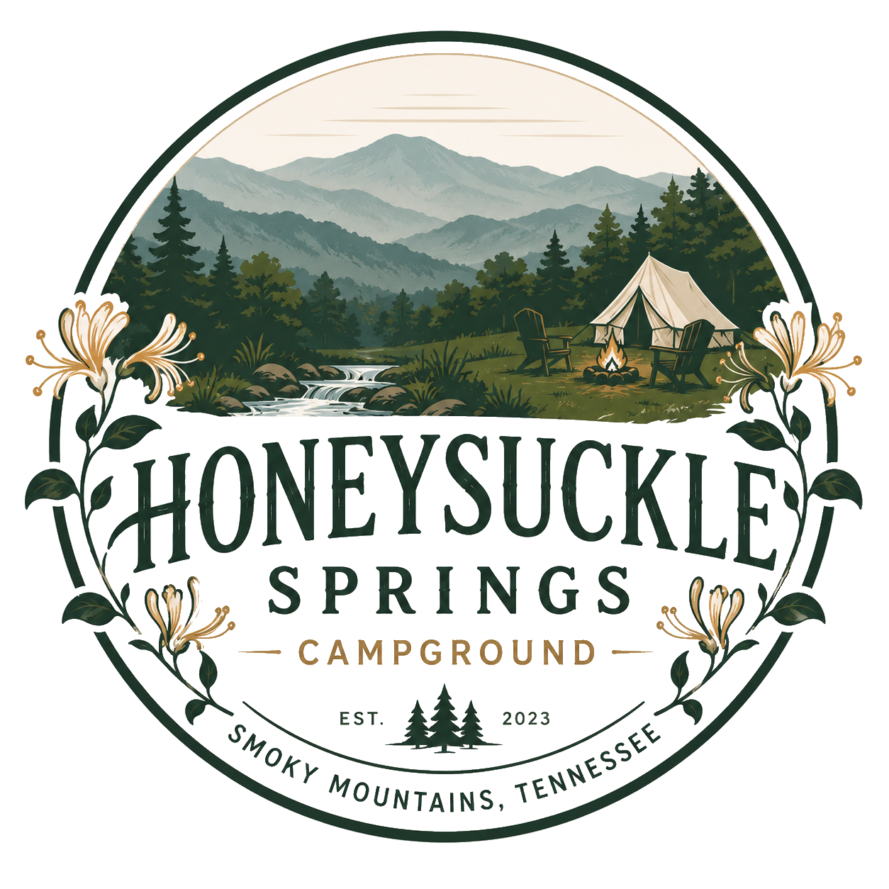 Honeysuckle Springs logo